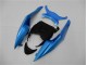 Abs Carenagem ZX6R 2009-2012 - Azul Preto