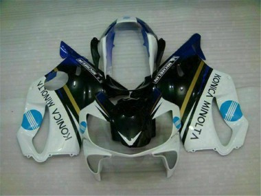 Abs Kits Carenagem CBR 600 F4i 2004-2007 - Branco Preto