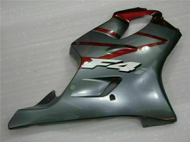 Abs Kits Completos Carenagem CBR 600 F4i 2001-2003 - Vermelho Prata