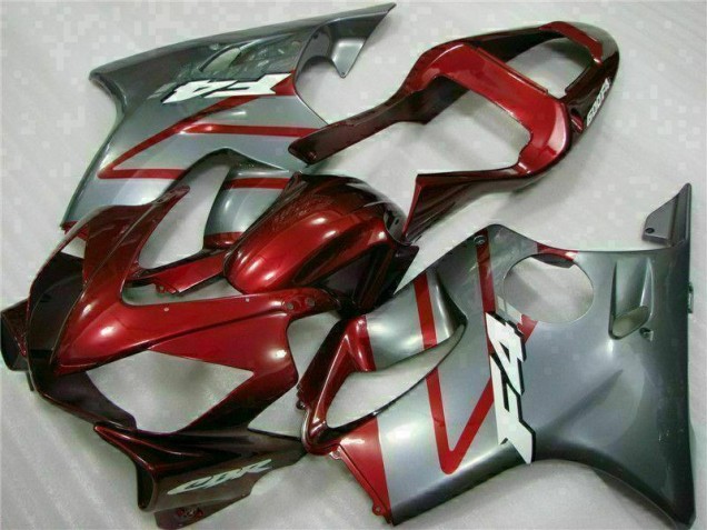 Abs Kits Completos Carenagem CBR 600 F4i 2001-2003 - Vermelho Prata