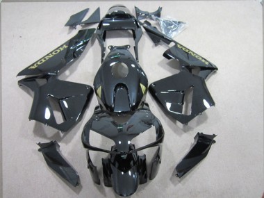 Abs Kits Completos Carenagem CBR 600RR 2003-2004 - Preto Ouro Decalque