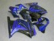 Abs Kits Completos Carenagem EX250 2008-2012 - Preto Azul