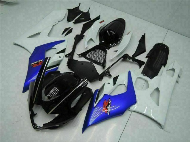 Abs Kits Completos Carenagem GSXR 1000 K5 2005-2006 - Azul Branco