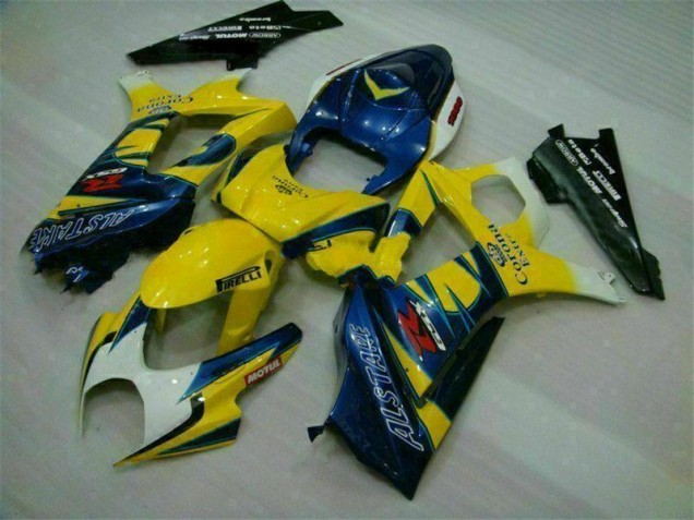 Abs Kits Completos Carenagem GSXR 1000 K7 2007-2008 - Amarelo