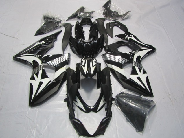 Abs Kits Completos Carenagem GSXR 1000 K9 2009-2016 - Preto Branco Abs Kits Completos Carenagem GSXR 1000 K9 2009-2016 - Preto Branco