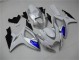 Abs Kits Completos Carenagem GSXR 600 / 750 K6 2006-2007 - Branco Azul Abs Kits Completos Carenagem GSXR 600 / 750 K6 2006-2007 - Branco Azul