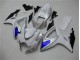 Abs Kits Completos Carenagem GSXR 600 / 750 K6 2006-2007 - Branco Azul Abs Kits Completos Carenagem GSXR 600 / 750 K6 2006-2007 - Branco Azul