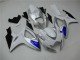 Abs Kits Completos Carenagem GSXR 600 / 750 K6 2006-2007 - Branco Azul Abs Kits Completos Carenagem GSXR 600 / 750 K6 2006-2007 - Branco Azul