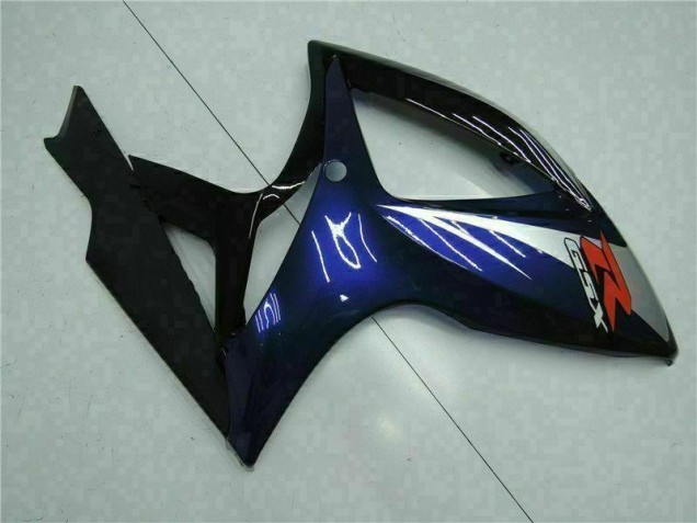Abs Kits Completos Carenagem GSXR 600 / 750 K6 2006-2007 - Preto Azul
