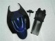 Abs Kits Completos Carenagem GSXR 600 / 750 K6 2006-2007 - Preto Azul