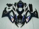 Abs Kits Completos Carenagem GSXR 600 / 750 K6 2006-2007 - Preto Azul