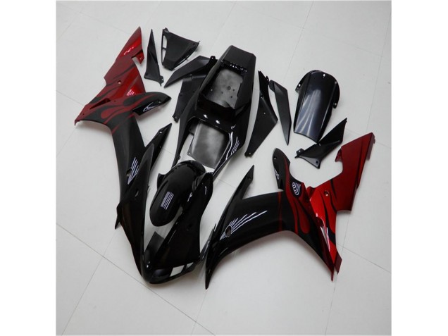 Abs Kits Completos Carenagem R1 2004-2006 - Preto Vermelho Abs Kits Completos Carenagem R1 2004-2006 - Preto Vermelho