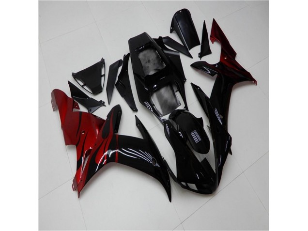 Abs Kits Completos Carenagem R1 2004-2006 - Preto Vermelho Abs Kits Completos Carenagem R1 2004-2006 - Preto Vermelho