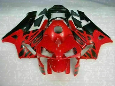 Abs Plástico CBR 600RR 2003-2004 - Vermelho Preto