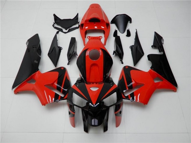 Abs Plástico CBR 600RR 2005-2006 - Vermelho Preto Abs Plástico CBR 600RR 2005-2006 - Vermelho Preto