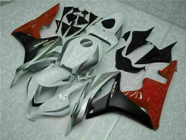 Abs Plástico CBR 600RR 2007-2008 - Branco Preto Vermelho Abs Plástico CBR 600RR 2007-2008 - Branco Preto Vermelho
