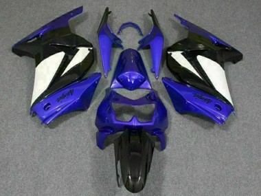 Abs Plástico EX250 2008-2012 - Azul Branco Preto Ninja
