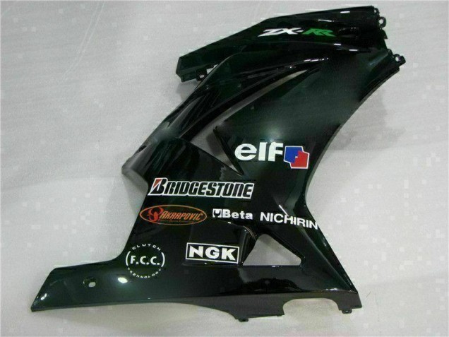 Abs Plástico EX250 2008-2012 - Preto Abs Plástico EX250 2008-2012 - Preto