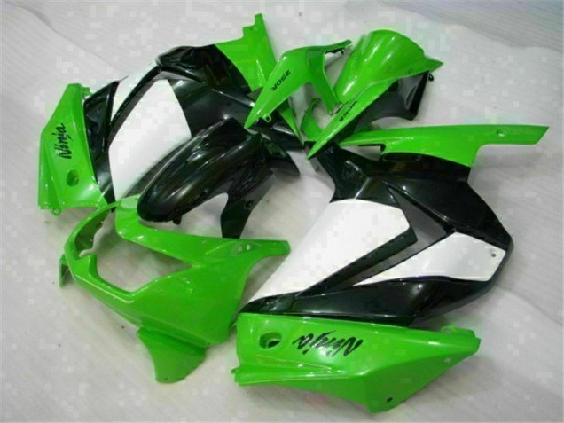 Abs Plástico EX250 2008-2012 - Verde Preto Ninja
