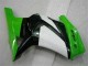 Abs Plástico EX250 2008-2012 - Verde Preto Ninja