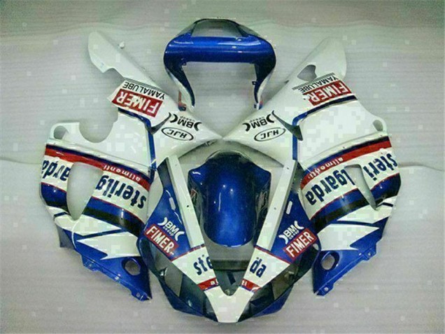 Abs Plástico R1 2000-2001 - Azul Branco Abs Plástico R1 2000-2001 - Azul Branco