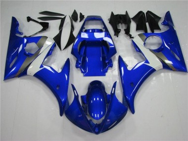 Abs Plástico R6 2003-2005 - Azul Branco
