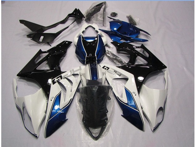 Abs Plástico S1000RR 2009-2014 - Branco Azul Abs Plástico S1000RR 2009-2014 - Branco Azul