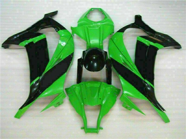 Abs Plástico ZX10R 2011-2015 - Verde Preto Abs Plástico ZX10R 2011-2015 - Verde Preto