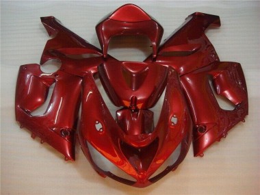 Abs Plástico ZX6R 2005-2006 - Vermelho
