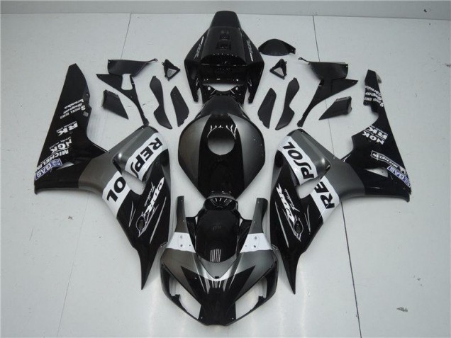 Abs Plásticos CBR 1000RR 2004-2005 - Cinzento Preto Repsol Abs Plásticos CBR 1000RR 2004-2005 - Cinzento Preto Repsol