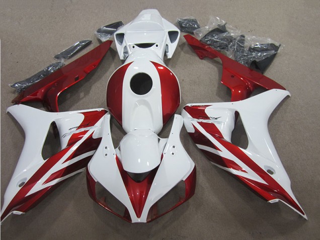 Abs Plásticos CBR 1000RR 2006-2007 - Vermelho Branco