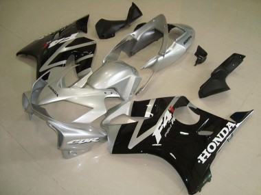 Abs Plásticos CBR 600 F4i 2004-2007 - Preto Prata
