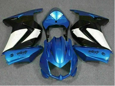 Abs Plásticos EX250 2008-2012 - Azul Branco Preto Ninja
