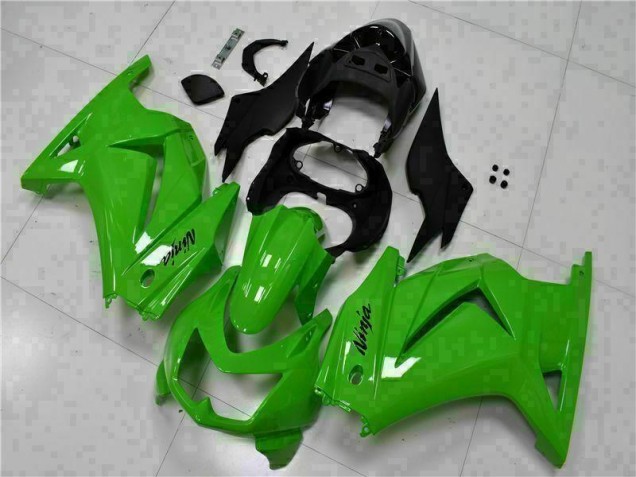 Abs Plásticos EX250 2008-2012 - Verde Preto Ninja Abs Plásticos EX250 2008-2012 - Verde Preto Ninja