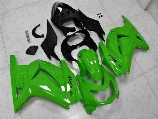 Abs Plásticos EX250 2008-2012 - Verde Preto Ninja Abs Plásticos EX250 2008-2012 - Verde Preto Ninja