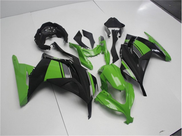 Abs Plásticos EX300 2013-2016 - Verde Preto Abs Plásticos EX300 2013-2016 - Verde Preto
