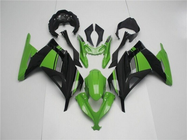 Abs Plásticos EX300 2013-2016 - Verde Preto Abs Plásticos EX300 2013-2016 - Verde Preto