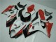 Abs Plásticos GSXR 1000 K7 2007-2008 - Vermelho Branco Abs Plásticos GSXR 1000 K7 2007-2008 - Vermelho Branco