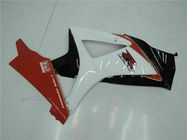 Abs Plásticos GSXR 1000 K7 2007-2008 - Vermelho Branco Abs Plásticos GSXR 1000 K7 2007-2008 - Vermelho Branco