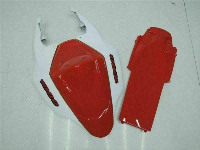 Abs Plásticos GSXR 1000 K7 2007-2008 - Vermelho Branco Abs Plásticos GSXR 1000 K7 2007-2008 - Vermelho Branco