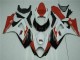 Abs Plásticos GSXR 1000 K7 2007-2008 - Vermelho Branco Abs Plásticos GSXR 1000 K7 2007-2008 - Vermelho Branco