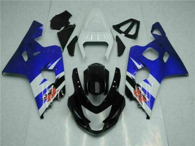 Abs Plásticos GSXR 600 / 750 K4 2004-2005 - Azul Preto