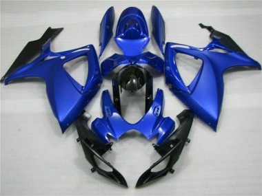 Abs Plásticos GSXR 600 / 750 K6 2006-2007 - Azul Preto