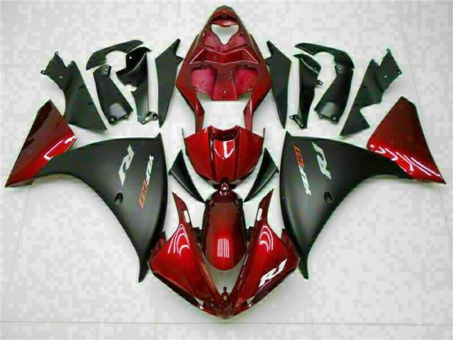 Abs Plásticos R1 2009-2011 - Vermelho Preto Abs Plásticos R1 2009-2011 - Vermelho Preto