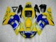 Abs Plásticos R6 1998-2002 - Amarelo Azul Abs Plásticos R6 1998-2002 - Amarelo Azul