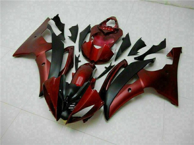 Abs Plásticos R6 2008-2016 - Vermelho Preto