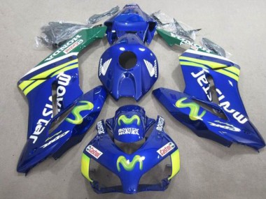 Carenagem CBR 1000RR 2004-2005 - Azul Movistar Castrol