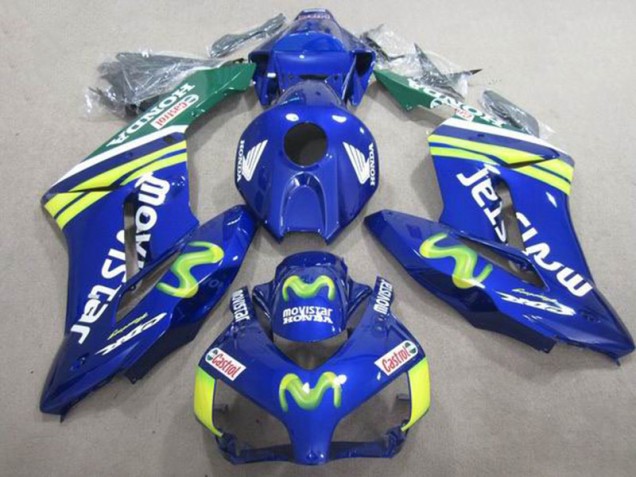 Carenagem CBR 1000RR 2004-2005 - Azul Movistar Castrol