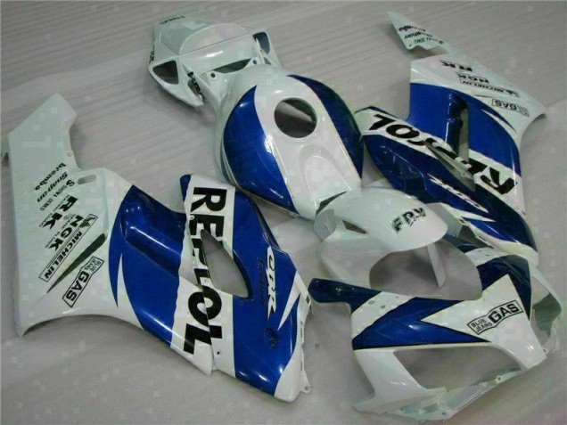 Carenagem CBR 1000RR 2004-2005 - Branco Azul Repsol