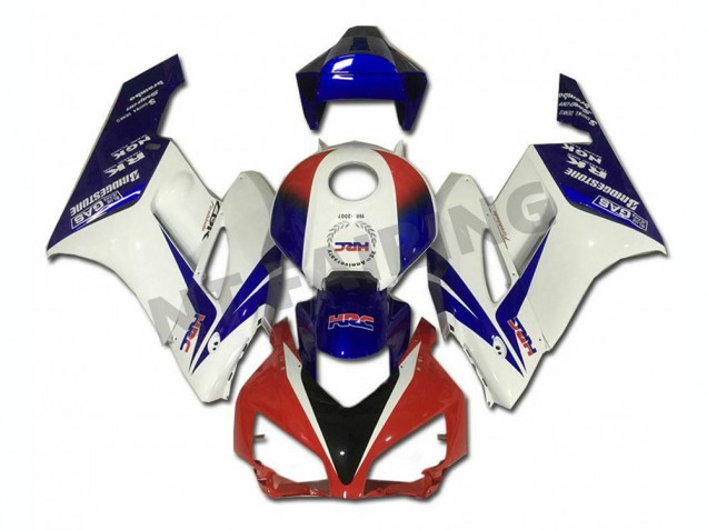 Carenagem CBR 1000RR 2004-2005 - Branco Azul Vermelho
